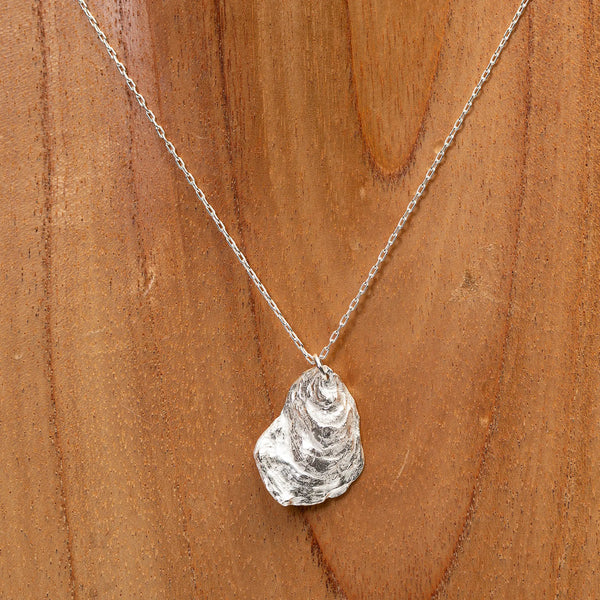 Oyster from South Thomaston Necklace