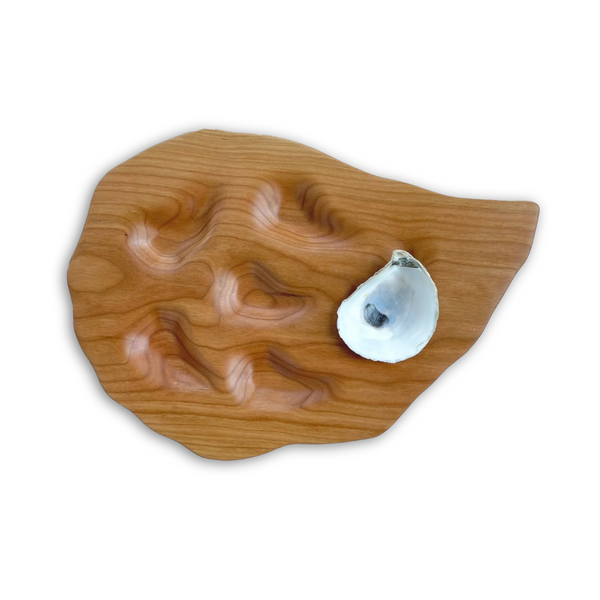 Hand-Carved Oyster Platters