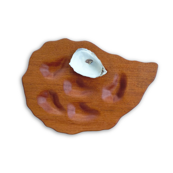 Hand-Carved Oyster Platters