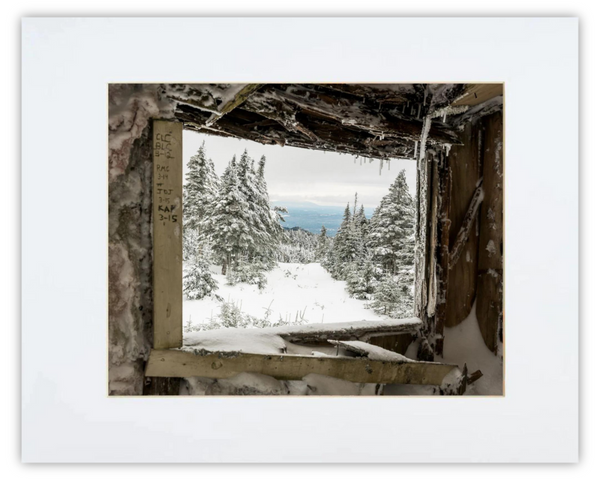 Abandoned on Big Moose Mountain Print