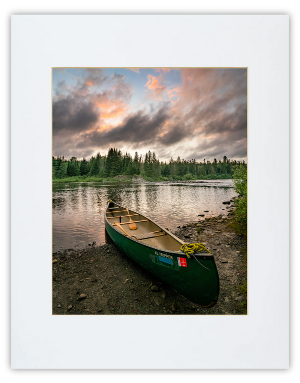 Allagash Canoe Trip Print