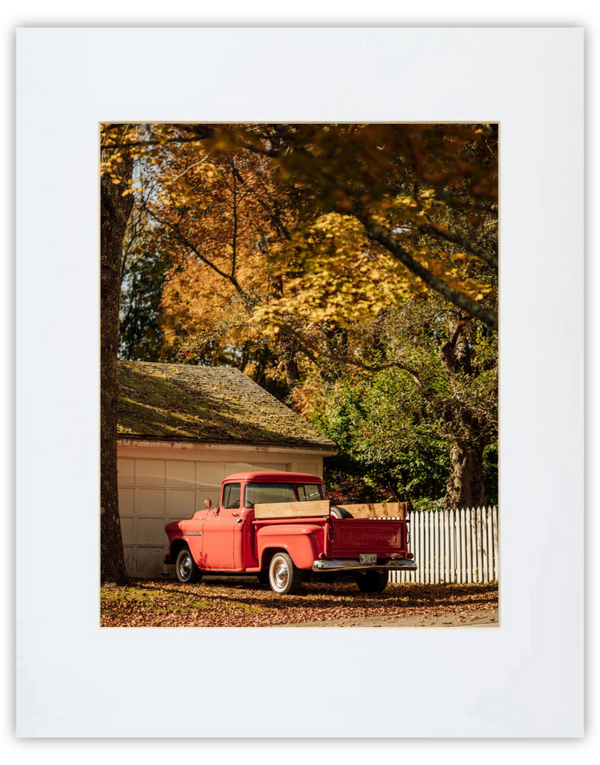 Autumn in Castine Print