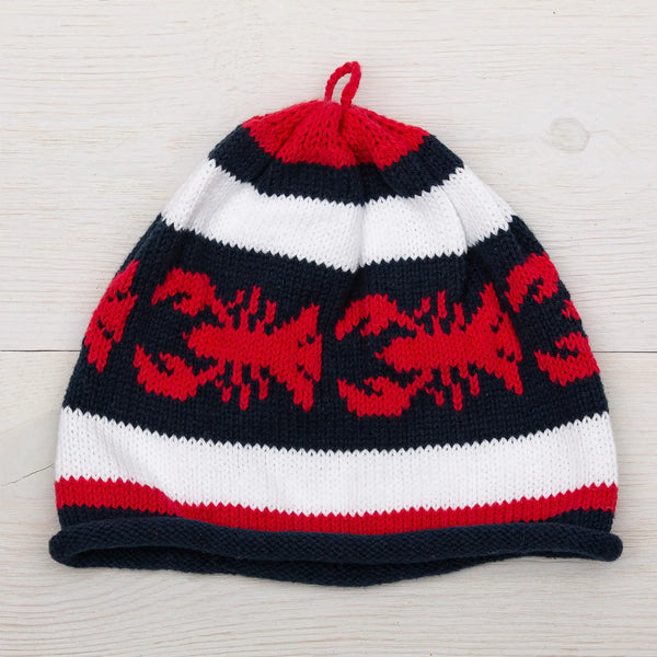 Lobster Child's Knit Hat