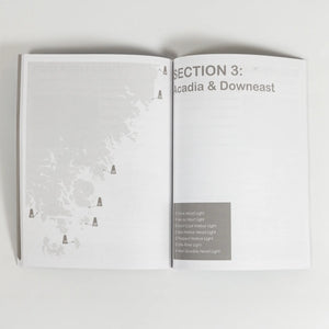 Maine Lighthouses Coloring Book by Down East Books featuring detailed lighthouse illustrations for coloring.