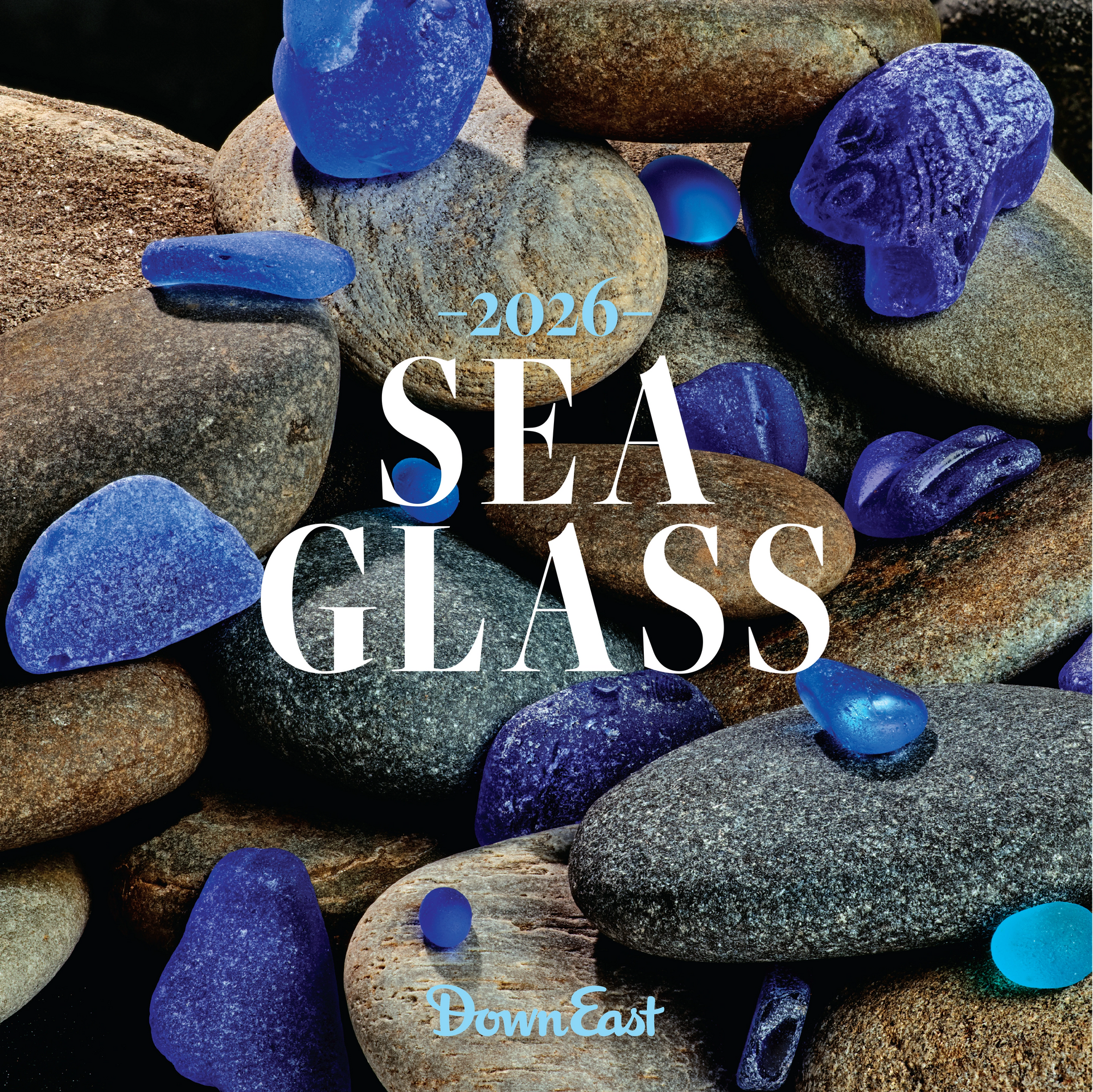 Sea Glass Wall Calendar | Down East Shop