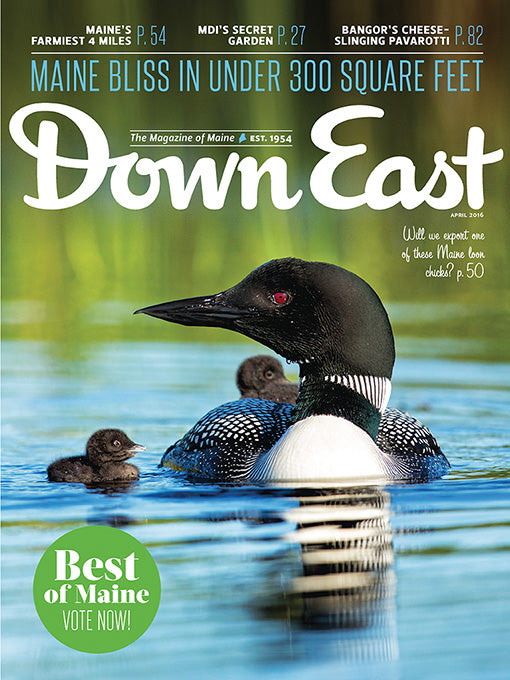 Down East Magazine, April 2016