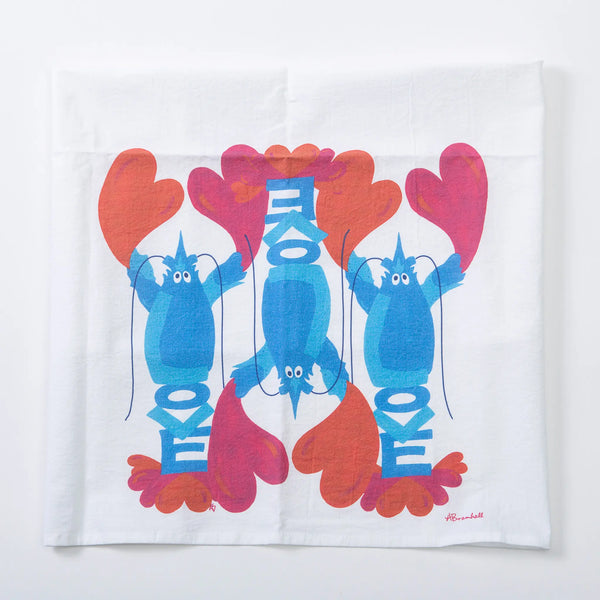 Lobster Flour Sack Tea Towels