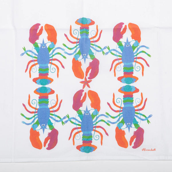 Lobster Flour Sack Tea Towels