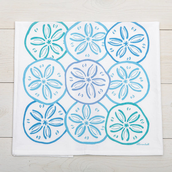 Shell Flour Sack Tea Towels