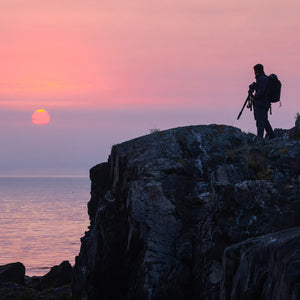 Photograph of puffins on Machias Seal Island during a Down East Adventures photography workshop, captured by John K. Putnam.