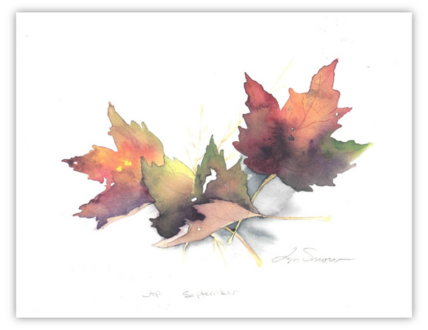 Lyn Snow Autumn Leaves Prints