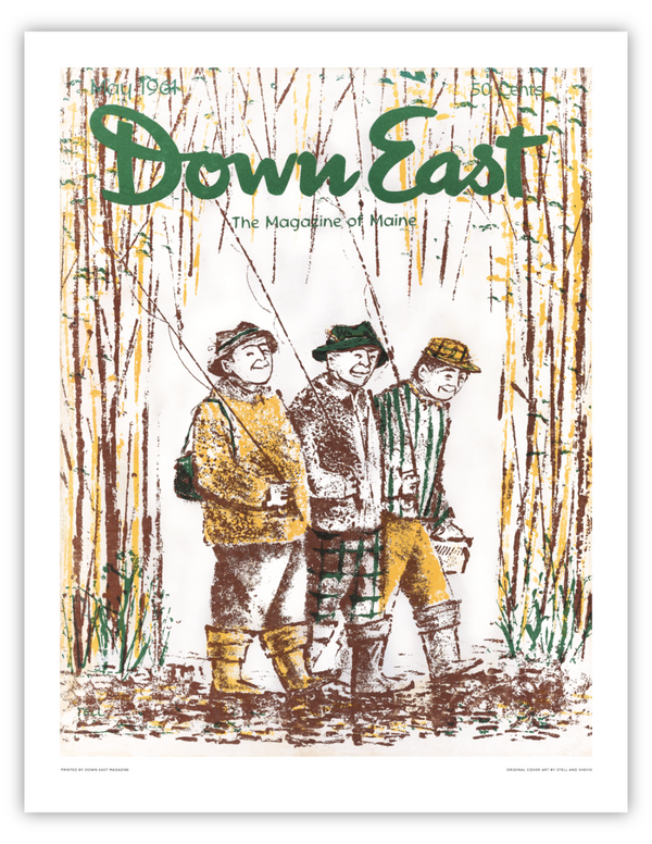 Down East Magazine Cover Poster May 1961