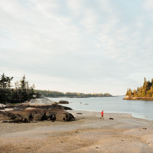 Photographers participating in the North Haven Photography Workshop by Down East Adventures on a scenic outdoor location.