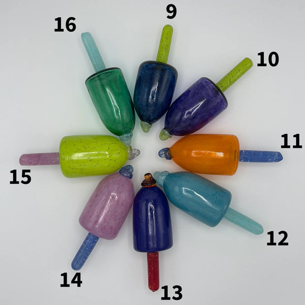 Nautical Glass Buoy Ornaments