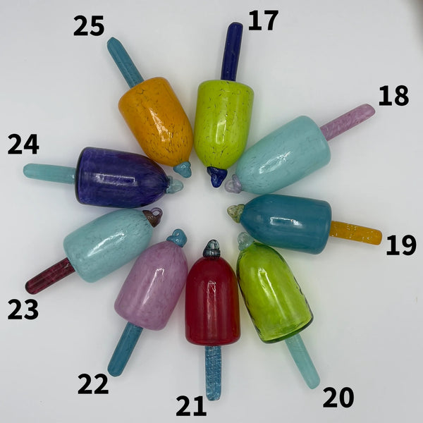 Nautical Glass Buoy Ornaments