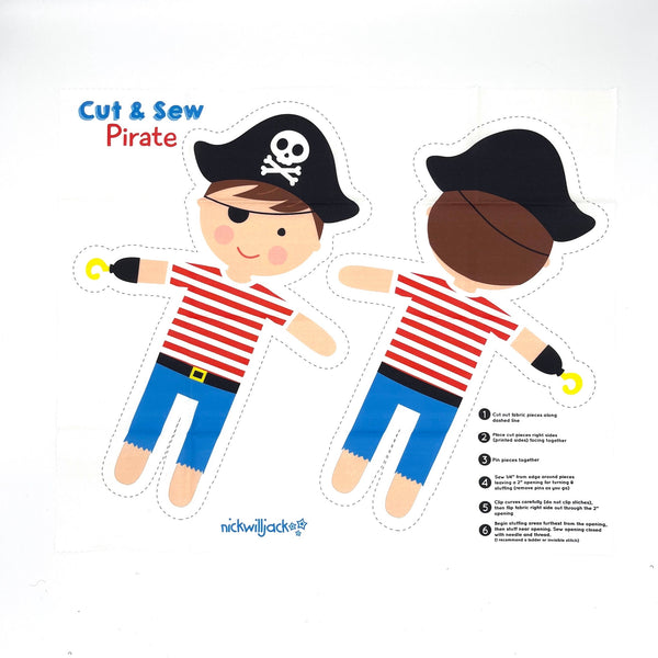 Cut & Sew Pirate Kit