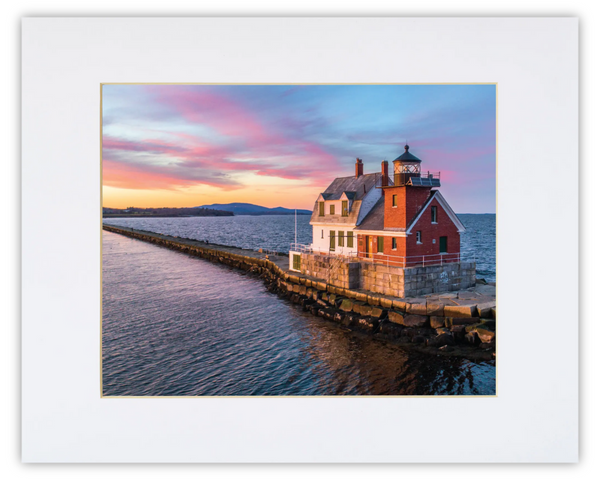 Rockland Breakwater Print