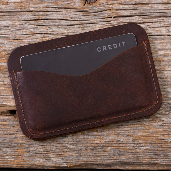 Moose Leather Card Case