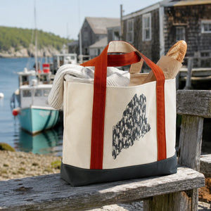 Pine Tree State Canvas Tote