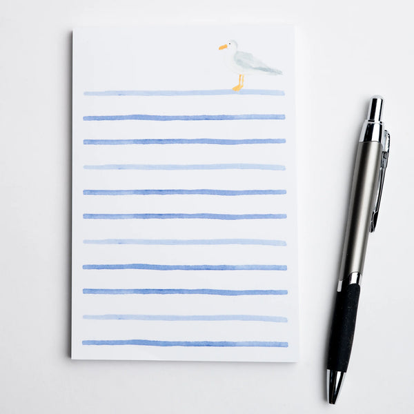 Watercolor Seagull Notepad