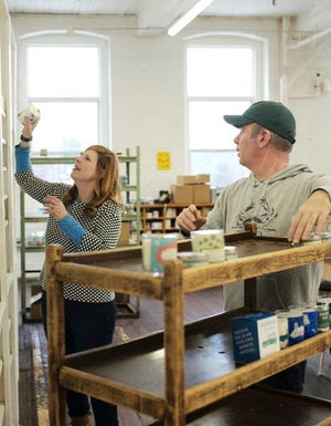 Michael and Cara of Seawicks Candle Company