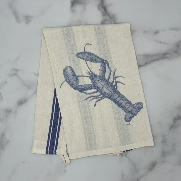 Blue Lobster Towel