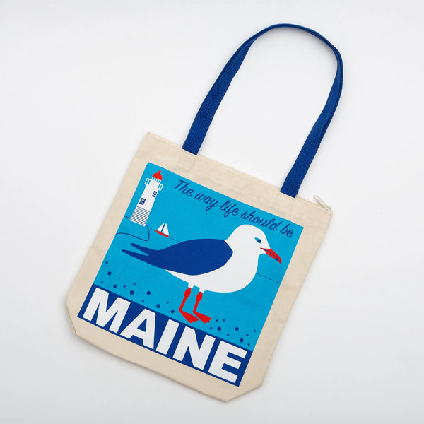 Maine Seagull Tote