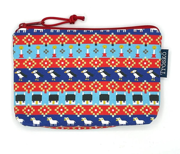 Fair Isle Zippie Bag