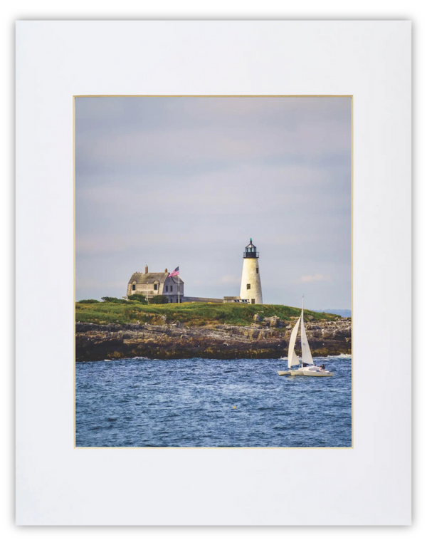 Wood Island Lighthouse Print