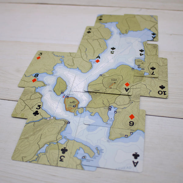 Exploring Moosehead Lake Playing Cards