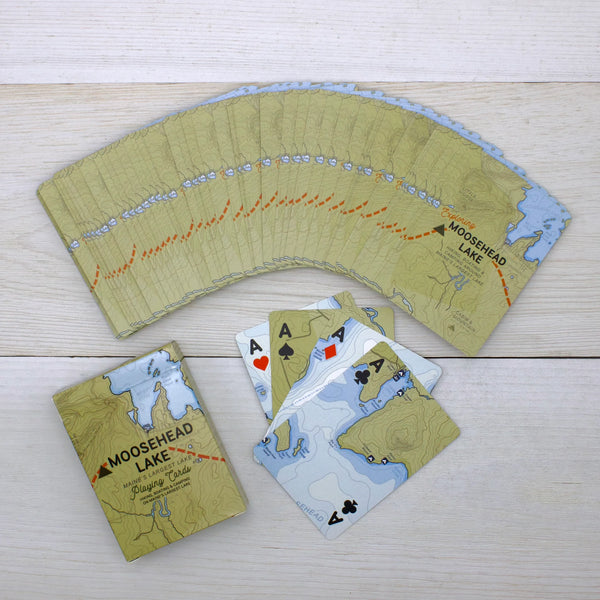 Exploring Moosehead Lake Playing Cards