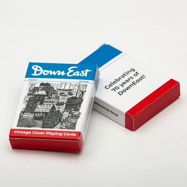 Down East Vintage Cover Playing Cards