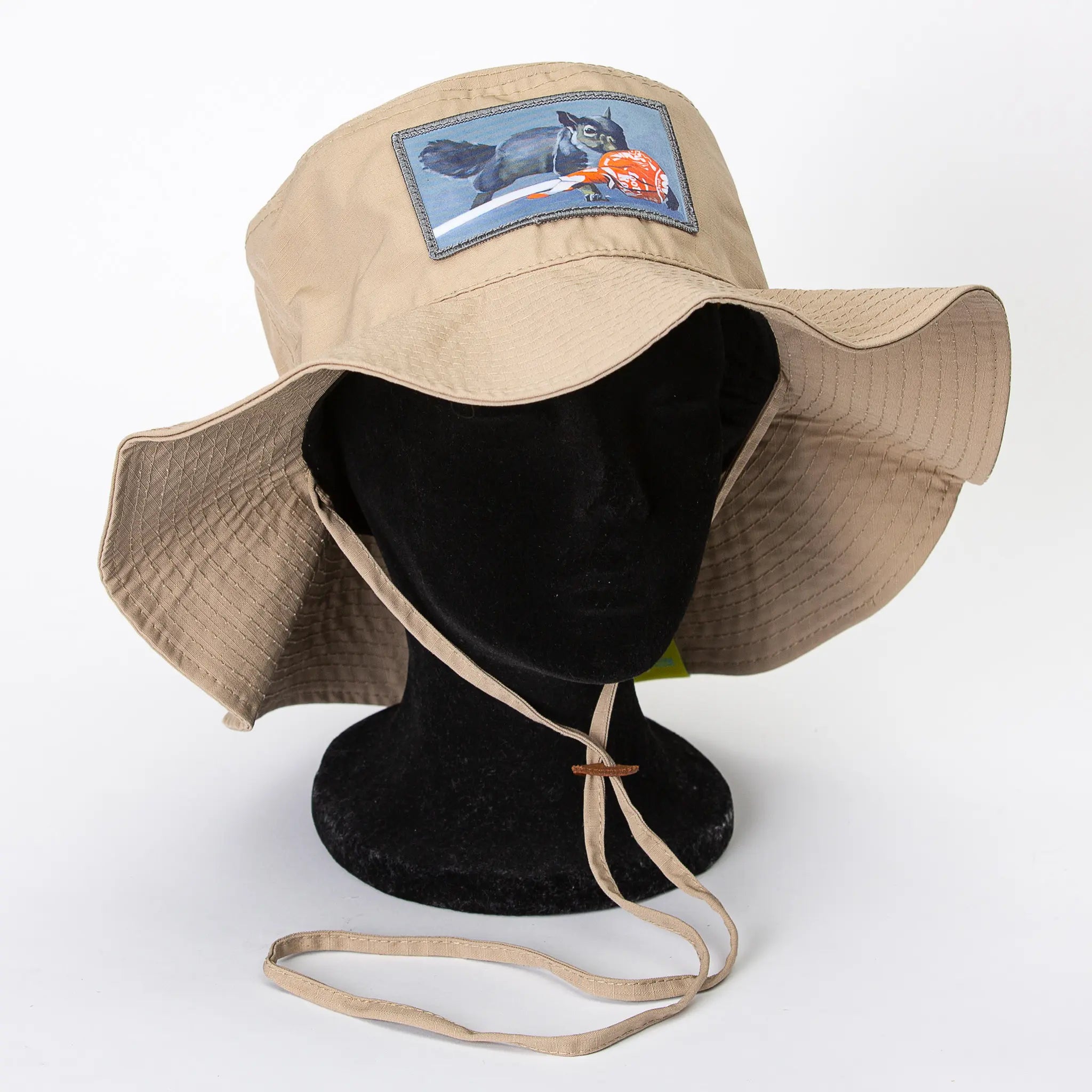The Fresh Yard - FY Polka Dot Bucket Hats (black)