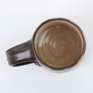 White Birch Mug by Good Land Pottery with a simple, straight-sided design and a smooth ceramic finish.