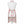 Linen apron from Lola Arts with honeycomb pattern, featuring adjustable neck strap and front pockets for practical kitchen wear.
