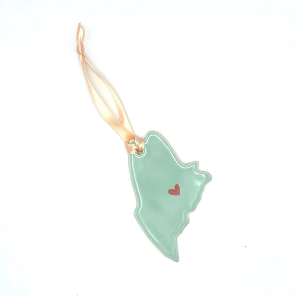 Ceramic Maine Ornaments