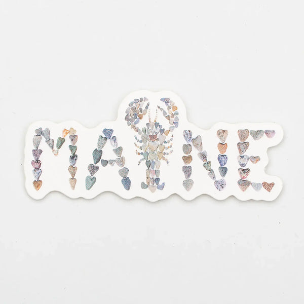 Maine with Lobster Sticker