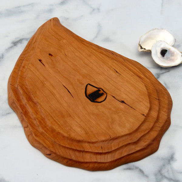 Hand-Carved Oyster Platters