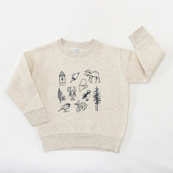 Best of Maine Toddler Crewneck