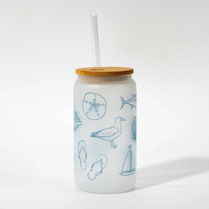 Frosted Can Glasses