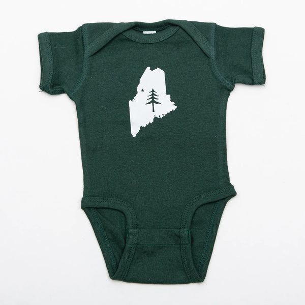 Maine Flag Onesie