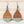 Load image into Gallery viewer, Painted Wooden Teardrop Earrings
