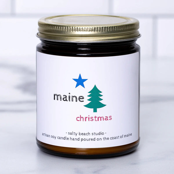 Maine Christmas Soy Candle