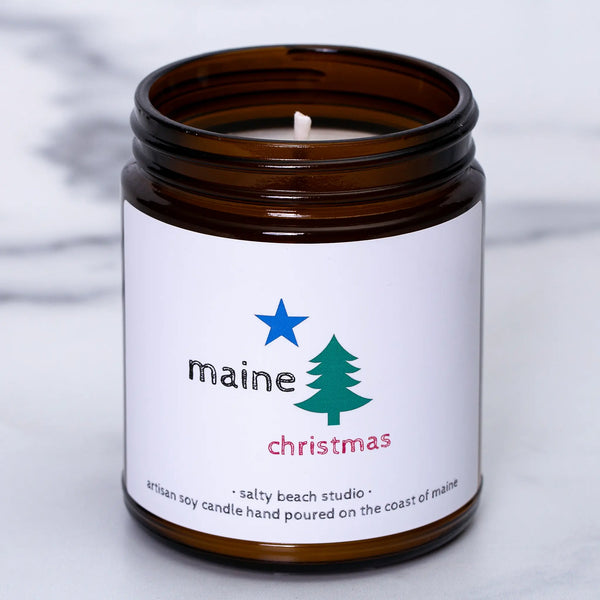 Maine Christmas Soy Candle