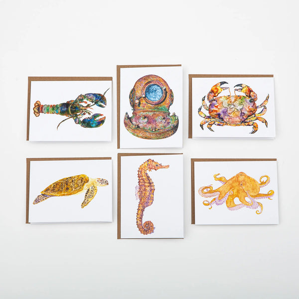 Coastal Collection Note Card Sets