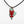 Load image into Gallery viewer, Blueberry Bay Jewelry seafoam green state of Maine copper enameled necklace hangs from a black leather cord with a red lobster design
