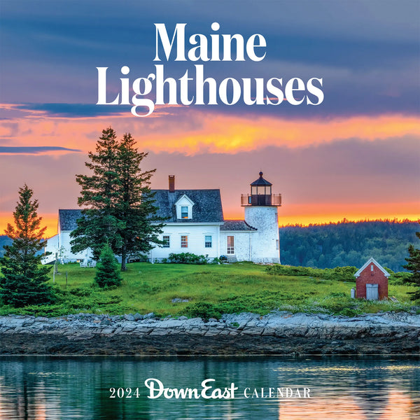 2024 Maine Lighthouses Wall Calendar