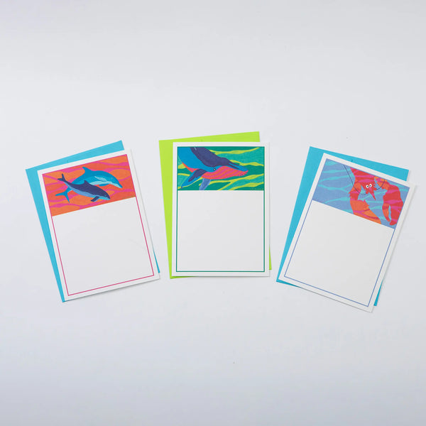 Festive Flat Note Card Sets