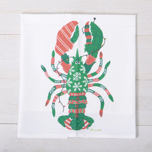 Holiday Flour Sack Tea Towels - Down East Shop