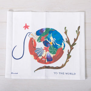 Holiday Flour Sack Tea Towels - Down East Shop